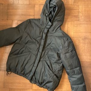 Madewell Packable Chevron Parka size L